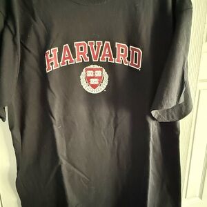 Champion Black Harvard Tee